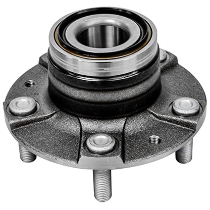 Detroit Axle - 2pc Rear Wheel Bearing and Hubs Assembly with 5-Lug for Ford Probe 1993-1997 & Mazda MX-6 MX6 1993-1997, 626 1993-2002, Non-ABS - style: 512119 x2/Pair