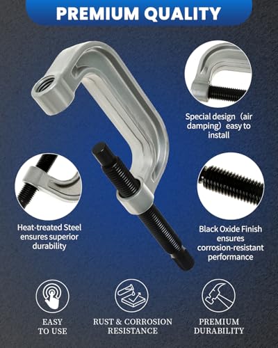 SIXIWANZI Ball Joint Press and Removal Kit, 10PCS U Joint Press and Removal Tool for Most 2WD and 4WD Cars and Light Trucks