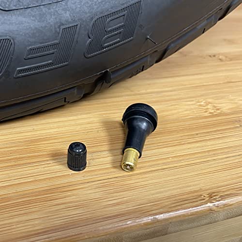 Slime 2080-A Tubeless Tire Valves 1¼", TR 413 45, Schrader Valve stem, Pack of 2 valves - style: Valves TR413