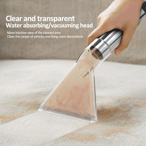 2 Set Universal Clear Wet Dry Vac Attachments, Compatible with Shop-VacBrand Extractor, Clear Squeegee Head for 1-1/4" 1-7/8" 2-1/2" Hoses, Carpet Cleaner and Car Detailing Kit - style: 2set