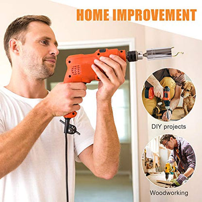 Stocking Stuffers for Men Super Universal Socket Tools Gifts for Men | Grip Set Power Drill Adapter Cool Stuff Gadgets Present Ideas Gift for Dad Husband Him Adults Mens Gifts Christmas for Women - style: A-Universal Socket(Silver)