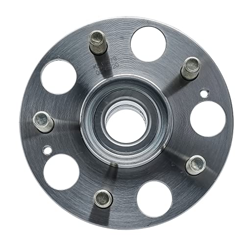Detroit Axle - Pair Rear Wheel Bearing and Hubs Assembly for 1999-2003 Acura TL, 1998-2002 Honda Accord [V6 Models only - Rear DISC], 5 Lug w/ABS - style: 512179 x2/Pair