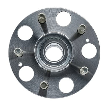 Detroit Axle - Pair Rear Wheel Bearing and Hubs Assembly for 1999-2003 Acura TL, 1998-2002 Honda Accord [V6 Models only - Rear DISC], 5 Lug w/ABS - style: 512179 x2/Pair