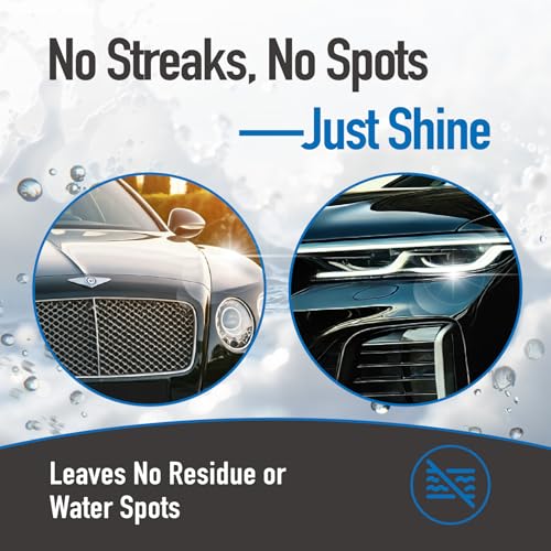 Nanoskin NANO SUDS Foaming Car Wash Shampoo 55 Gallons - Works with Foam Cannon, Foam Gun, Bucket Washes, Car Soap for Pressure Washer | Safe for Cars Trucks, Motorcycles, RVs & More | Fruity Scented - size: 7040 Fl Oz (Pack of 1)