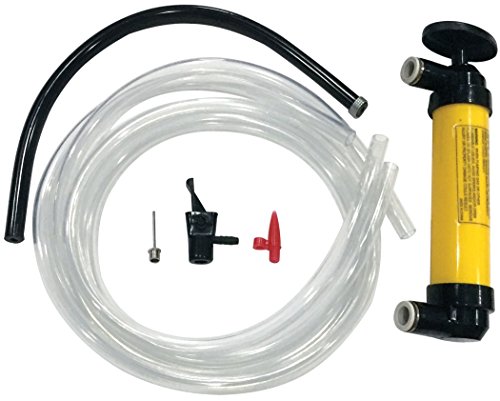 Lumax LX-1345 Multi-Purpose Hand Transfer Pump Kit, Easy to Use, Highly Versatile Pump; Works for Fluid Transfer, Siphon and Air-inflation. Ideal for Handyman, Automotive, Marine, and Farm Use