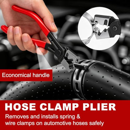 5 PCS Electrical Disconnect Pliers, Automotive Electrical Connector Separator, Electrical Plug Connector Disconnect Tool Car Clip Removal Plier Kit for for Cars, Trucks & SUVs