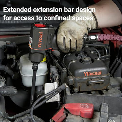 1/2 Inch Drive Extension,24-Inch Length 1/2" Impact Extension Bar,24" Long Socket Wrench Extender,Cr-Mo Steel - size: 24 Inch