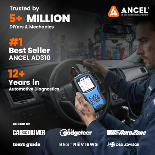 ANCEL BM700 PRO Fit for BMW Scanner - Battery Registration Tool, Code Reader for BMW/Mini/RR, Advanced OBD2 Scanner Auto V-I-N, Full System Diagnostic for BMW Scan Tool with All Reset Services (Blue) - color: BM700 Pro Blue
