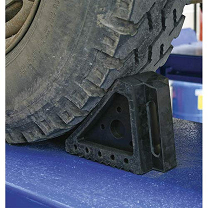 Sealey Wc01 Rubber Wheel Chocks 2.2Kg - Pair - size: 1.8kg