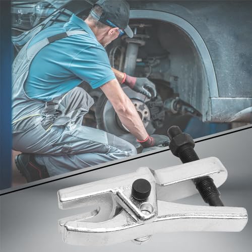 Ball Joint Separator, Universal Ball Joint Removal Tool for Separating Arms, Tie Rods, and Ball Joints on Cars, Light Trucks, ATVs 1-1/8" to 2-1/8" Adjustable Tie Rod Removal Tool