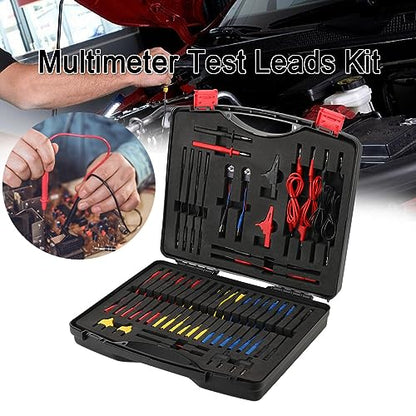 92PCS Automotive Circuit Test Leads Kit Electrical Breakout Leads Automotive Kit Multi Function Auto Diagnostic Tools Multimeter Test Leads Kit