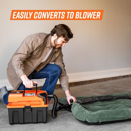 Armor All 2.5-Gallon 20V Cordless Wet Dry Vacuum with 2.0Ah Battery– DVTB202 0902