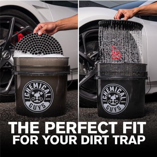 Chemical Guys Heavy Duty Detailing Bucket Smoked Black (4.5 gal)