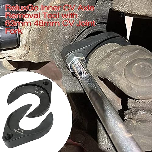 ReluxGo Inner CV Axle Puller Tool Set with 5/8"-18 Slide Hammer & Adapter Inner CV Joint Removal Tool Kit Front Wheel Drive Axle Puller Set Compatible with Taurus Sable FWDs from 1986 to 2021 - size: 2" & 2.5" CV Joint Fork