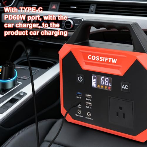 Heavy Duty 12000A Jump Starter for Trucks, Motorhomes All Gasoline and up to 15L Diesel Engines；200W Power Station Built-in AC Inverter for Fan, Laptop, Mobile Phone, Led Lighting for Party,Camping