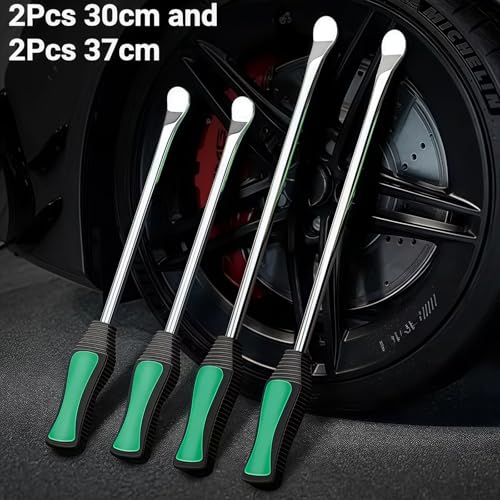 14.5" Tire Spoons Motorcycle,Dirt Bike Tire Spoon Set,4Pce 30/37cm Crowbar for Car,Motorcycle, Bicycle Tire Removal and Replacement
