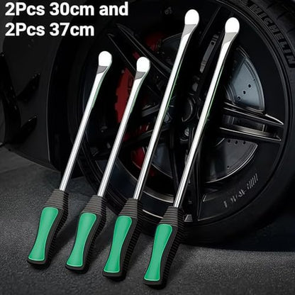 14.5" Tire Spoons Motorcycle,Dirt Bike Tire Spoon Set,4Pce 30/37cm Crowbar for Car,Motorcycle, Bicycle Tire Removal and Replacement