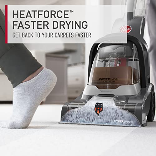 Hoover PowerDash Pet Advanced Compact Carpet Cleaner Machine with Above Floor Cleaning, Lightweight Carpet Shampooer Machine, Pair with a Hoover Carpet Cleaner Solution for a Bright, Refreshed Home - style: PowerDash Advanced