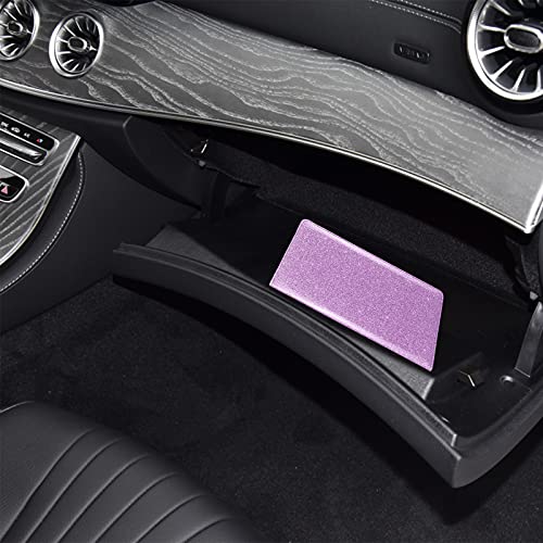 Car Registration and Insurance Holder, Premium Leather Insurance and Registration Holder,vehicle Glove Box Car Organizer, with Magnetic Shut for Cards, Driver License (Glitter Purple) - color: 07-Glitter Purple