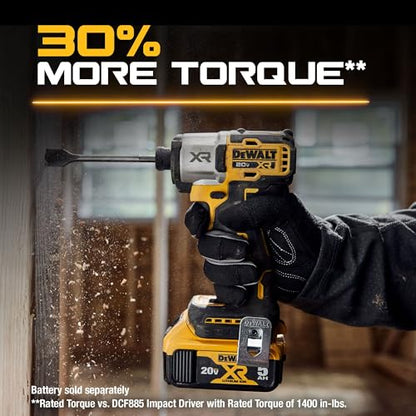 DEWALT 20V MAX XR Impact Driver, 1/4 Inch High Torque Brushless 3 Speed Premium Cordless with LED Light, Extended Runtime, Tool Only (DCF845B) - style: NEW - 20V MAX XR Impact Driver Bare Tool