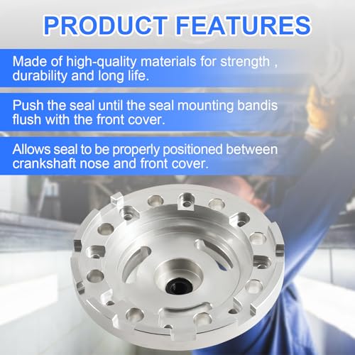 Front Crankshaft Seal Removal & Installation Tool for Cummins Signature ISX QSX Replace M20146 3162992
