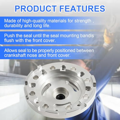 Front Crankshaft Seal Removal & Installation Tool for Cummins Signature ISX QSX Replace M20146 3162992