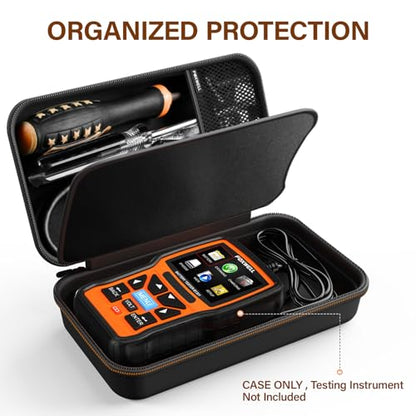 FOXWELL NT630 Plus OBD2 Scanner with ABS and SRS, ABS Auto Bleed Scan Tool & Portable Carrying Case for OBD2 Scanners & Battery Testers