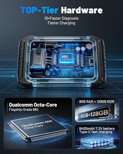 XTOOL IP919 MAX J2534 OBD2 Scanner, ECU Programming Scan Tool, Topology Map, 51+Resets, ECU Coding, Upgrade of IP919 PRO, FCA/CAN FD/DoIP, Full System Automotive Bidirectional Scanner, 3-Y Update