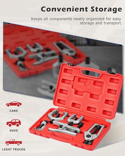 DAYUAN 5pcs Professional Front End Service Tool Kit Bundle with Blind Hole Collet Bearing Puller Set