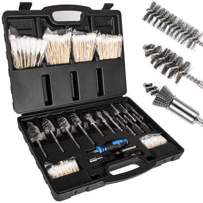 Professional Diesel Injector Brush Cleaning Kit 8090S | Compatible with All Cylinder Heads Stainless Steel