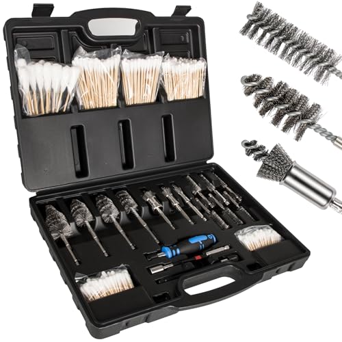 Professional Diesel Injector Brush Cleaning Kit 8090S | Compatible with All Cylinder Heads Stainless Steel
