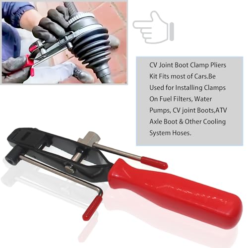CV Boot Clamp Pliers CV Joint Boot Clamp Tool For UTV Cars Maintenance | CV Boot Clamp Pliers 22-Piece CV Joint Boot Clamp Tool Kit
