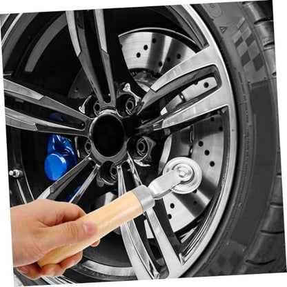 Mikinona 2pcs Tire Patch Rollers with Handle Portable Tire Repair Tools for Easy Patching of Car Motorcycle Durable Roller Tool