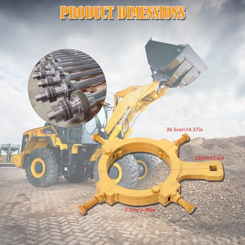 Hydraulic Cylinder Spanner Wrench Hydraulic Cylinder Tools Excavator maintenance wrench tool, Inner Diameter 90mm-165mm - size: 90mm-165mm