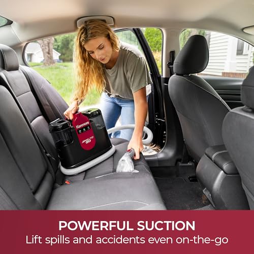 Kenmore KW1050.01 Upgrade Portable Heated Carpet & Upholstery Spot Cleaner | 16Kpa Power Suction, Versatile Tools for Pets, Area Rugs and Couches - color: Red