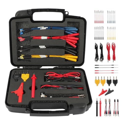 48PCS Automotive Circuit Test Leads Kit, Multi-Function Auto Diagnostic Tools with Electrical Breakout Leads, Alligator Clips & Multimeter Probes
