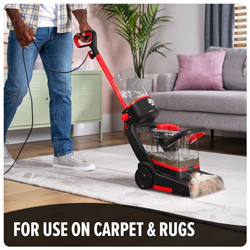 Dirt Devil Pet Carpet Cleaner Solution, 64 oz., Tropical Breeze Scent, Carpet Shampoo Solution, Eliminates Pet Stains and Odors, Pair with Dirt Devil Full Size Carpet Cleaner Machines - style: 64 fl oz (Pack of 1)