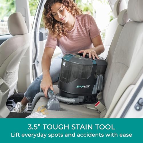 Kenmore Portable Carpet & Upholstery Spot Cleaner Machine 17Kpa Suction | with Versatile Tools for Pet, Couches, Car and Auto Detailer, Black -KW2001.01 - color: Black