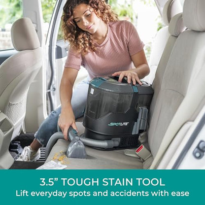 Kenmore Portable Carpet & Upholstery Spot Cleaner Machine 17Kpa Suction | with Versatile Tools for Pet, Couches, Car and Auto Detailer, Black -KW2001.01 - color: Black
