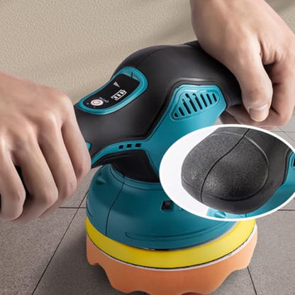 Cordless Car Buffer Polisher Kit , Portable Dual Action Polisher for Car Detailing Waxing Polishing Scratch Removing Scratch Removing
