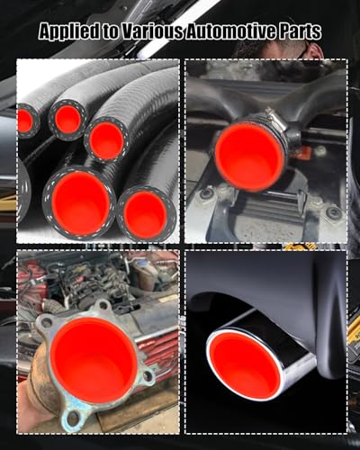 48-Pc Cap Plugs Kit 0.11"-2.39" Fit for AutoLine Pro Autool MR CARTOOL OTC | Cap Plugs Kit 0.11"-2.39", Fit for AutoLine Pro Autool MR CARTOOL OTC, Plastic Tapered Wide Thick Flange Hose Caps