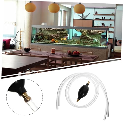 Oil Sucker Siphon Pump Kit Hand Pump for Car Motorcycle Fish Manual Suction Hose for Transfer Water Changing Versatile