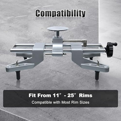 RULLINE Wheel Alignment Tool - Camber Alignment Tool & Wheel Alignment Tool with Magnetic Adapter - Alignment Tool for Car Suspension & Steering Precision Fits 11-25-Inch Rims 2Sets - size: 2Pairs