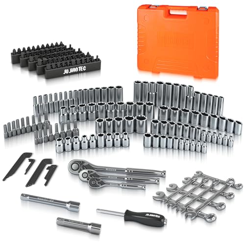201-Piece Mechanics Tools Set, 1/2'', 1/4'', 3/8'' Drive - size: 201pcs
