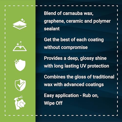 Bling Sauce Platinum Fusion Sauce, Graphene & Ceramic Car Wax Blend, 24oz. | 4-in-1 carnauba, graphene, ceramic and polymer sealant delivers mirror gloss, UV defense and easy wipe-off protection - style: Fusion Sauce