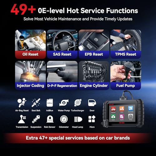 iCarsoft CR MAX 2025 Bidirectional Scan Tool All System 49+ Services and 47+ Special Functions Full Active Test OBD2 Scanner Diagnostic Tool Car Code Reader CAN FD with 38 Pin for Benz 20 Pin for BMW - size: CR MAX 2025 with 2 Pin Adapters