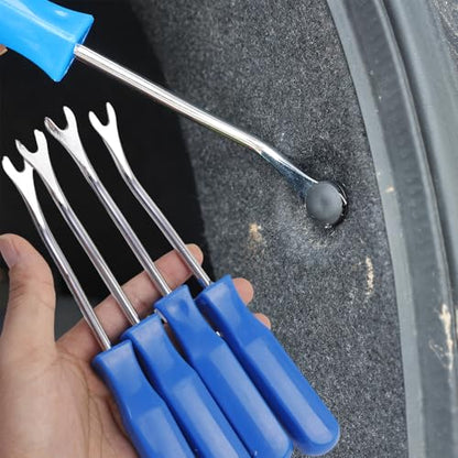 1Pcs Car Remover Tool Screwdriver Nail Puller Car Door Trim Remove Pry Panel Repair Plier Quickly Fastener,21cm