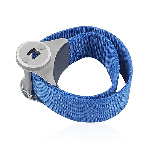 Oil Filter Wrench with Strap Wrench,Adjustable Oil Filter Removal Tool for 60mm-180mm Oil Filter,Repair Car Oil Filter Car Accessories