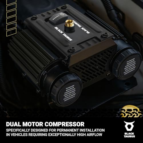 Portable Air Compressor - On‑Board & Offroad Tire Inflator for Cars, Trucks & 4×4 Vehicles – Automatic Pressure Control, High PSI & Dual‑Motor Options (Twin Air Compressor 561) - style: Twin Air Compressor 561