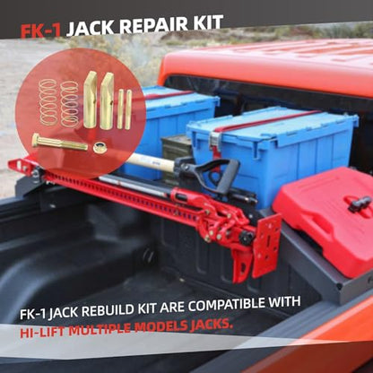 FK-1 Jack Repair Kit Replacement for Hi-Lift Fix-It-Kit, Extra Parts for Servicing All High Lift Jacks